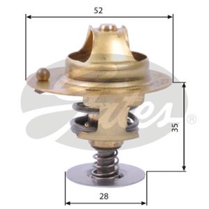 Termostat lichid racire HONDA CIVIC VII cupe (EM2) 1.6 i (EM1) benzina 110 cai GATES TH14178G1