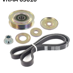Set curea transmisie cu caneluri HONDA CIVIC VI cupe (EJ, EM1) 1.6 i (EJ6) benzina 105 cai SKF VKMA 63016