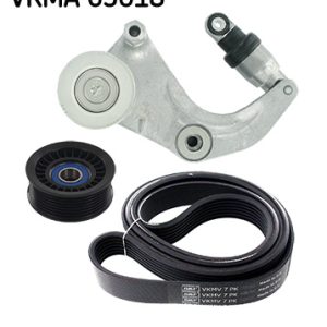Set curea transmisie cu caneluri HONDA CIVIC VIII limuzina (FD, FA) 1.8 (FD1, FD7, FA1) benzina 140 cai SKF VKMA 63018