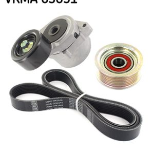 Set curea transmisie cu caneluri HONDA CIVIC VIII Hatchback (FN, FK) 2.2 CTDi (FK3) diesel 140 cai SKF VKMA 63051