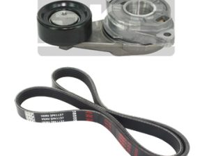 Set curea transmisie cu caneluri HONDA CIVIC IX (FK) 1.4 i-VTEC (FK1) benzina 99 cai SKF VKMA 63066