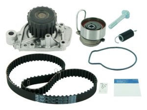 Set pompa apa + curea dintata HONDA CIVIC VII Hatchback (EU, EP, EV) 1.6 i (EP2, EU8, EU6) benzina 110 cai SKF VKMC 93616