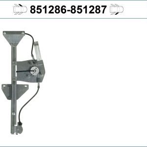 Mecanism actionare geam HONDA CIVIC VIII limuzina (FD, FA) 1.3 (FD3) benzina 116 cai VALEO 851286
