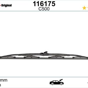 Lamela stergator HONDA NSX I Cabriolet (NA) 3.0 24V Vtec (NA1) benzina 274 cai SWF 116175