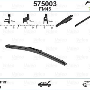 Lamela stergator HONDA CIVIC X limuzina (FC_) 1.0 iVTEC (FC9) benzina 126 cai VALEO 575003