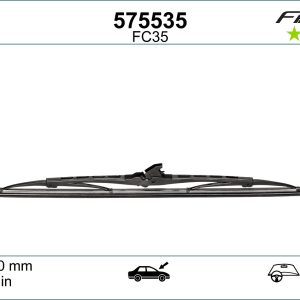Lamela stergator HONDA CIVIC VI Aerodeck (MB, MC) 1.4 16V (MB8) benzina 75 cai VALEO 575535