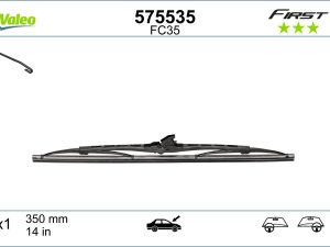 Lamela stergator HONDA CIVIC X hatchback (FC_, FK_) 1.0 VTEC (FK6) benzina 129 cai VALEO 575535