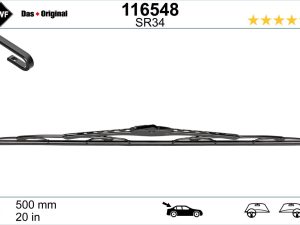Lamela stergator HONDA CIVIC IX (FK) 1.4 i-VTEC (FK1) benzina 99 cai SWF 116548