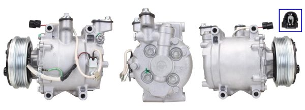 Compresor climatizare HONDA CIVIC VIII Hatchback (FN, FK) 1.4 (FK1) benzina 83 cai ELSTOCK 51-0990
