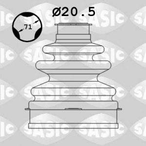 Ansamblu burduf articulatie planetara HYUNDAI ix35 Van CRDi diesel 116 cai SASIC 1906068