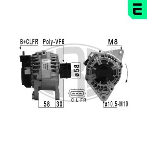 Alternator HYUNDAI ix35 (LM, EL, ELH) 2.0 CVVT 4WD benzina 150 cai ERA 209005A