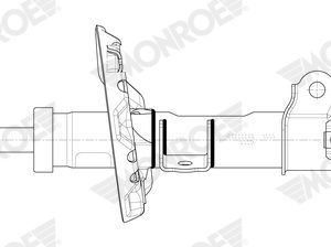 Amortizor HYUNDAI i30 FASTBACK (PDE, PDEN) 1.6 CRDi hybrid 48V Diesel/electro 136 cai MONROE G8670