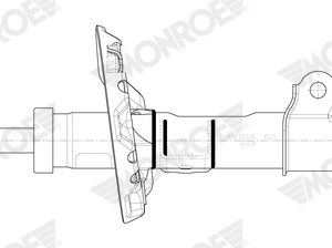 Amortizor HYUNDAI i30 FASTBACK (PDE, PDEN) 1.6 CRDi hybrid 48V Diesel/electro 136 cai MONROE G8671