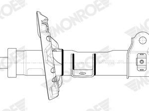 Amortizor HYUNDAI KONA (OS, OSE, OSI) EV electric 204 cai MONROE G8678