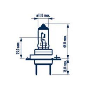 Bec far faza lunga HYUNDAI GRANDEUR (HG) 2.2 D diesel 200 cai NARVA 486384000