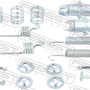 Set accesorii saboti frana parcare FEBEST 1204-TUC2WDR-KIT