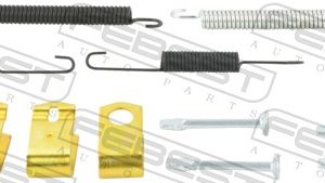 Set accesorii saboti frana parcare FEBEST 2204-CERR-KIT