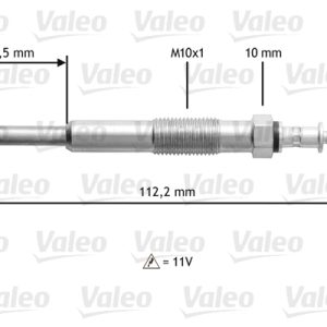 Bujie incandescenta VALEO 345135 – HYUNDAI | AutoRival