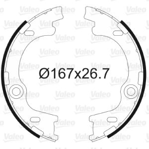 Set saboti frana frana de mana VALEO 564186 – HYUNDAI | AutoRival