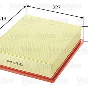 Filtru aer VALEO 585123 – HYUNDAI | AutoRival