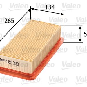 Filtru aer VALEO 585209 – HYUNDAI | AutoRival