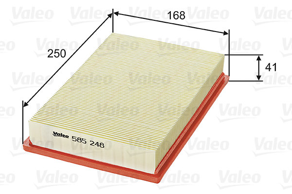 Filtru aer VALEO 585248 – HYUNDAI | AutoRival