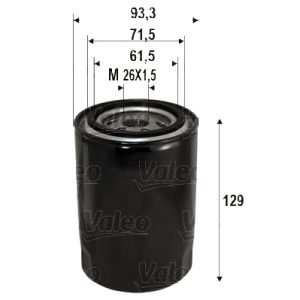Filtru ulei VALEO 586095 – HYUNDAI | AutoRival