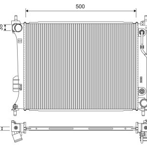 Radiator racire motor VALEO 701254 – HYUNDAI | AutoRival