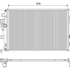 Radiator racire motor VALEO 701321 – HYUNDAI | AutoRival