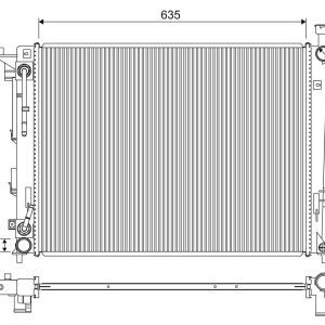 Radiator racire motor VALEO 701354 – HYUNDAI | AutoRival
