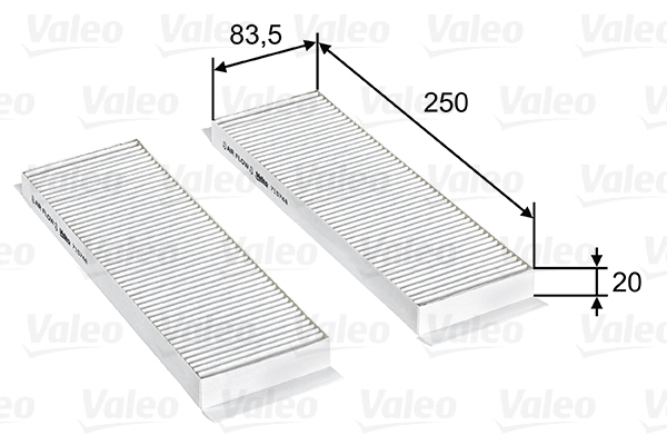Filtru aer habitaclu VALEO 715748 – HYUNDAI | AutoRival