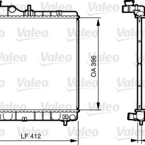 Radiator racire motor VALEO 735562 – HYUNDAI | AutoRival