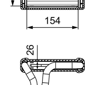 Schimbator de caldura incalzire habitaclu VALEO 812441 – HYUNDAI | AutoRival