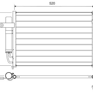 Condensator climatizare VALEO 812703 – HYUNDAI | AutoRival