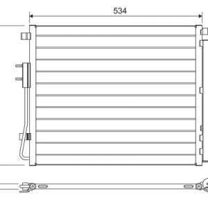 Condensator climatizare VALEO 814459 – HYUNDAI | AutoRival