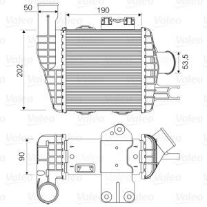 Intercooler compresor VALEO 818349 – HYUNDAI | AutoRival