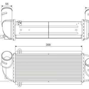 Intercooler compresor VALEO 818688 – HYUNDAI | AutoRival
