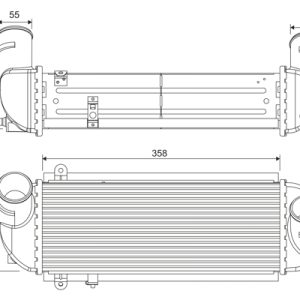 Intercooler compresor VALEO 818692 – HYUNDAI | AutoRival
