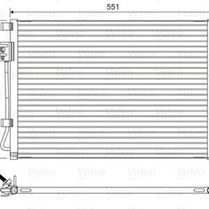 Condensator climatizare VALEO 822581 – HYUNDAI | AutoRival