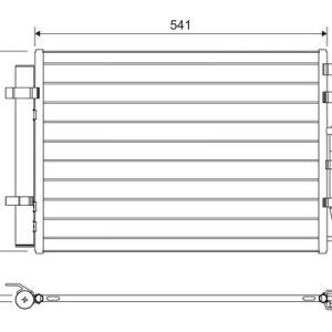 Condensator climatizare VALEO 822582 – HYUNDAI | AutoRival