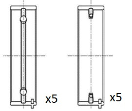 Cuzineti arbore cotit FAI AUTOPARTS BM1003-STD