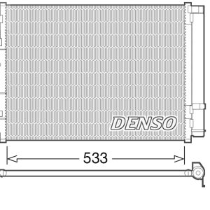 Condensator climatizare DENSO DCN41004 – imagine produs