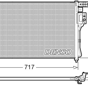 Condensator climatizare DENSO DCN41008 – imagine produs