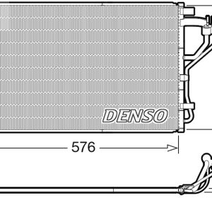 Condensator climatizare DENSO DCN41010 – imagine produs
