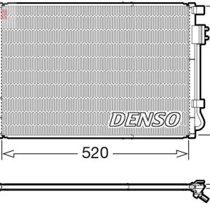 Condensator climatizare DENSO DCN41011 – imagine produs
