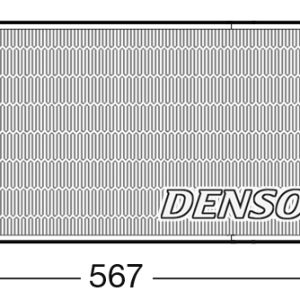 Condensator climatizare DENSO DCN41024 Condensator climatizare DENSO DCN41024 – imagine produs