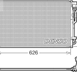 Condensator climatizare DENSO DCN41026 – imagine produs