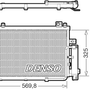 Condensator climatizare DENSO DCN41030 – imagine produs