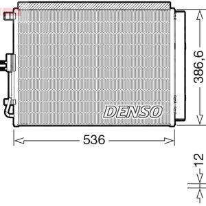 Condensator climatizare DENSO DCN43009 – imagine produs