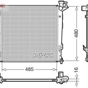 Radiator racire motor DENSO DRM41008 – imagine produs